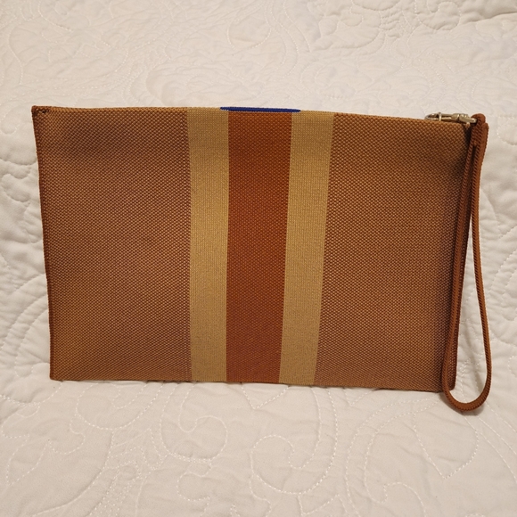 Rothy's Amber Stripe Wristlet EUC - Picture 1 of 11